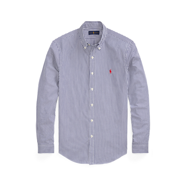 Slim-Fit Hemd aus Peaching-Popelin Polo Ralph Lauren in 199a Navy/White 2