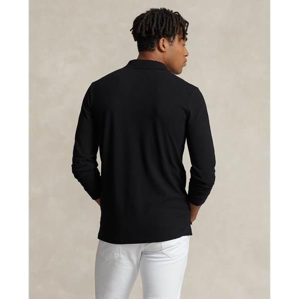 Custom Slim Fit Mesh Polo Shirt | Ralph Lauren