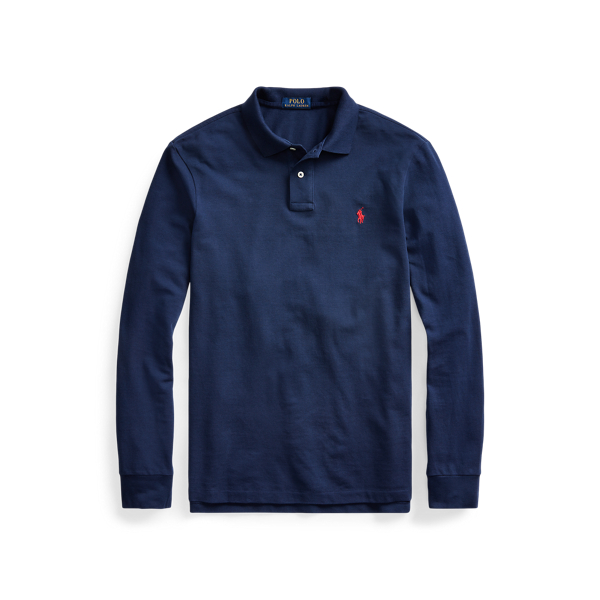 Ralph lauren custom fit mesh polo online