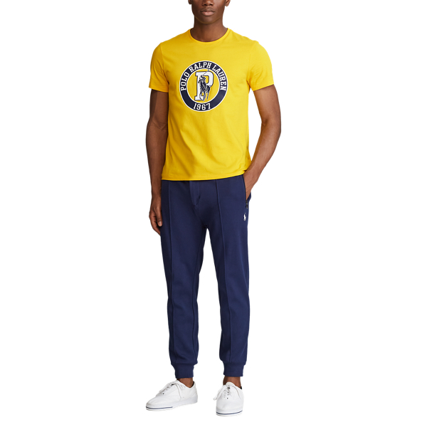 Slicker Yellow Custom Slim Fit Logo T-Shirt Polo Ralph Lauren 2