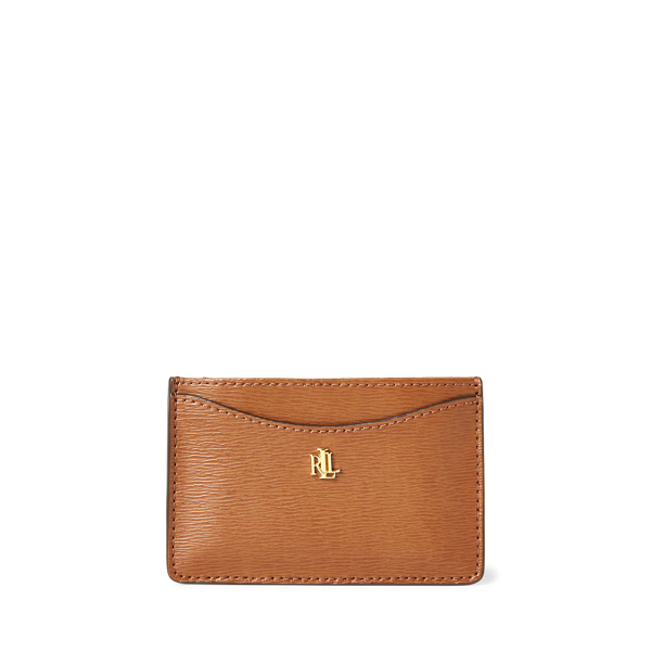 Saffiano Leather Card Case Lauren 1