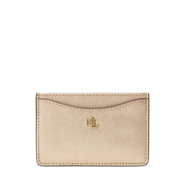 Saffiano Leather Card Case Lauren 1