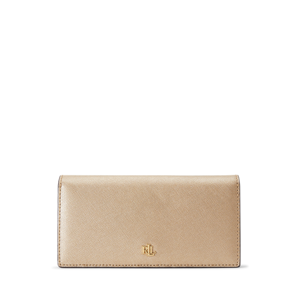 Saffiano Slim Leather Wallet