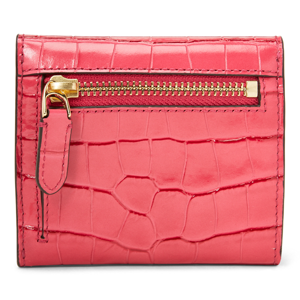 Ruby Leather Compact Wallet Lauren 2