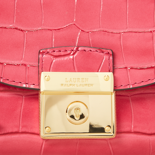 Ruby Leather Compact Wallet Lauren 4