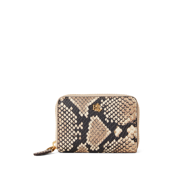 Leather Small Zip Wallet