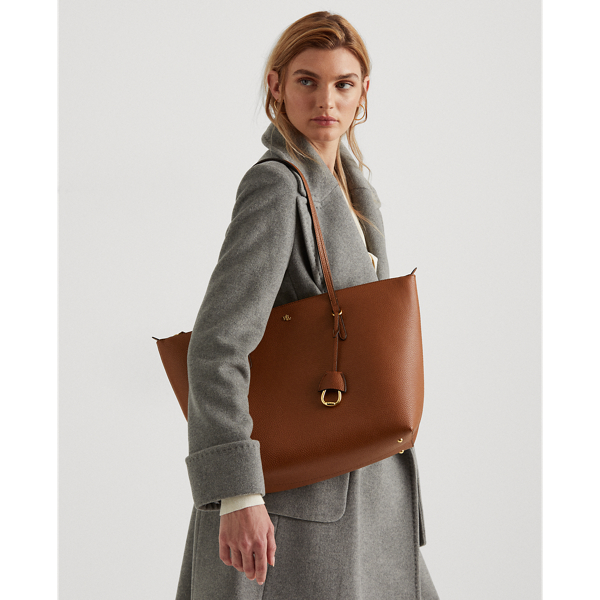 Vegan tote ralph lauren sale