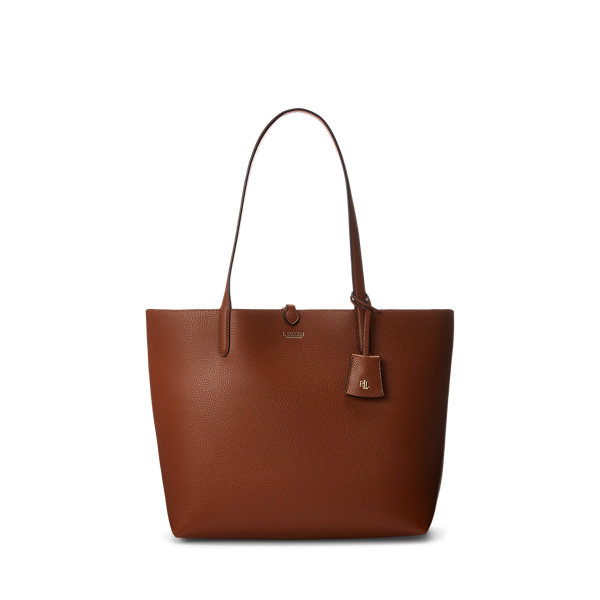 Ralph lauren tote bag leather best sale