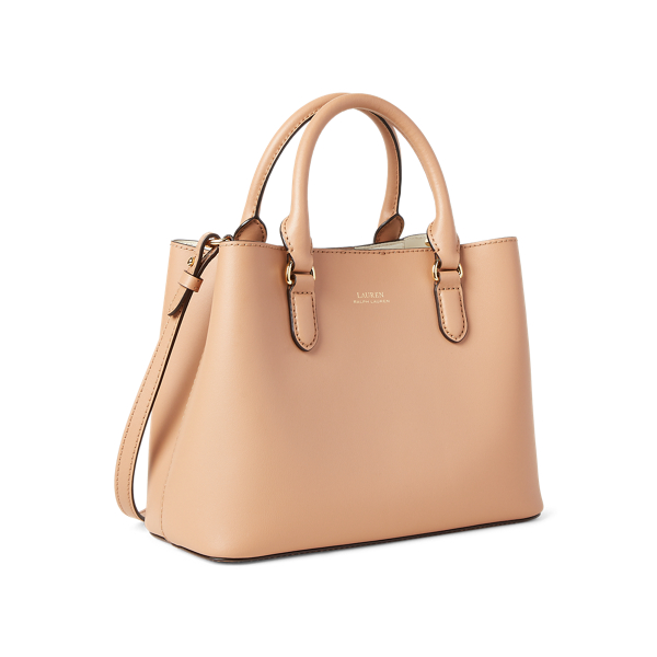 Nude Mini Leather Marcy Satchel Lauren 2