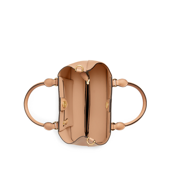 Nude Mini Leather Marcy Satchel Lauren 4