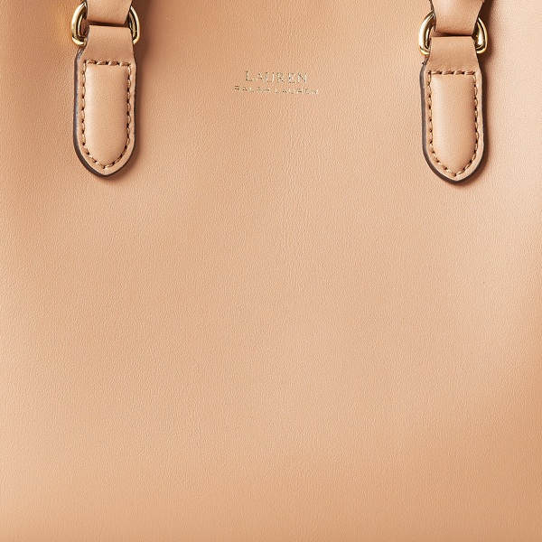 Nude Mini Leather Marcy Satchel Lauren 5