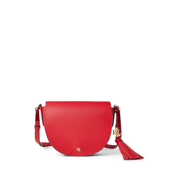 Leather Medium Crossbody Lauren 1