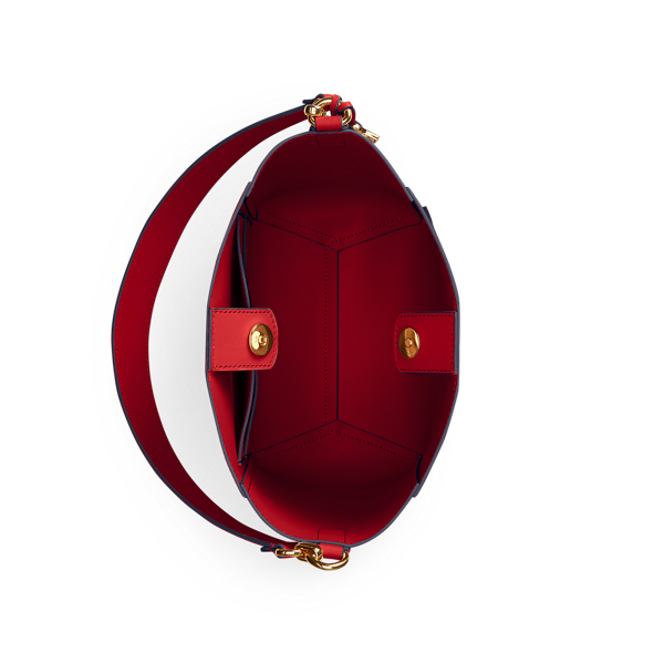 Red/Lauren Navy Small Adley Shoulder Bag Lauren 4