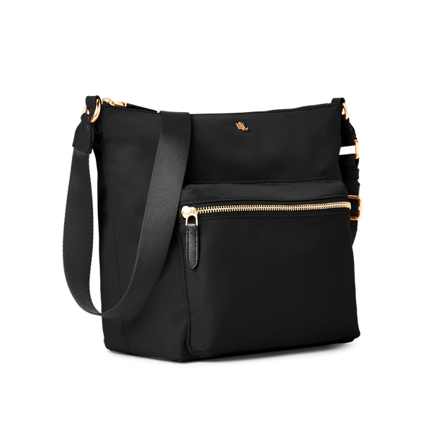 Black Nylon Medium Parson Bag Lauren 2