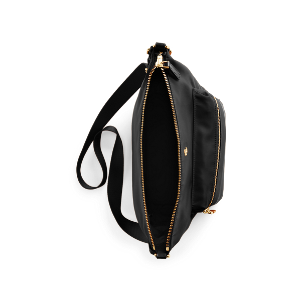 Black Nylon Medium Parson Bag Lauren 4