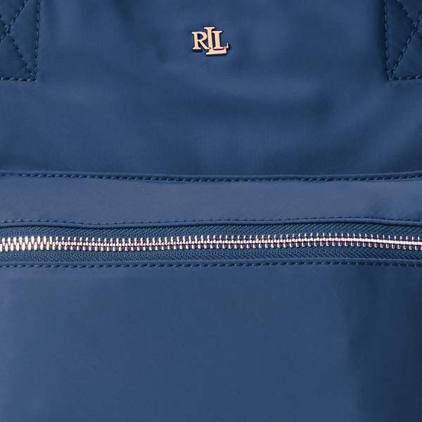 Lauren Navy Nylon Medium Canton Tote Lauren 5