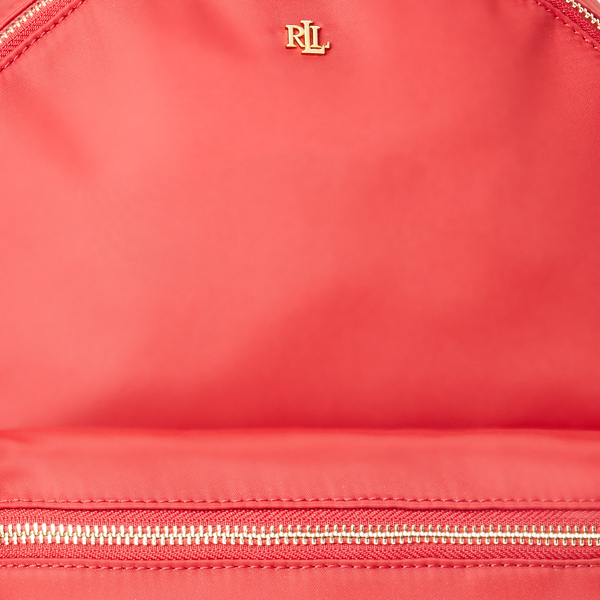 Rl Red Nylon Medium Clarkson Backpack Lauren 5