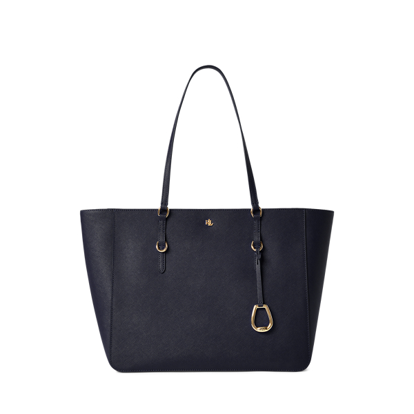 Crosshatch Leather Tote