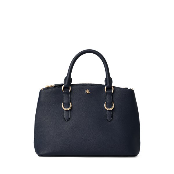Saffiano Leather Mini Satchel