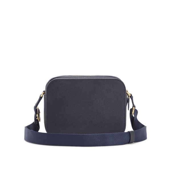 Lauren Navy Saffiano Leather Crossbody Bag Lauren 3