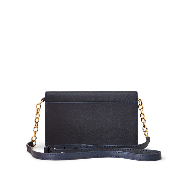 Lauren Navy Leather Winston Crossbody Lauren 3