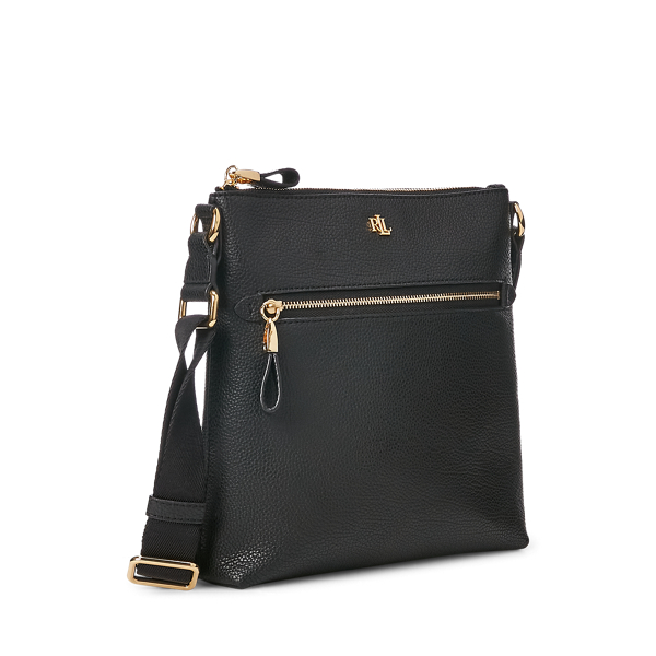 Leather Medium Jetty Crossbody for Women Ralph Lauren UY