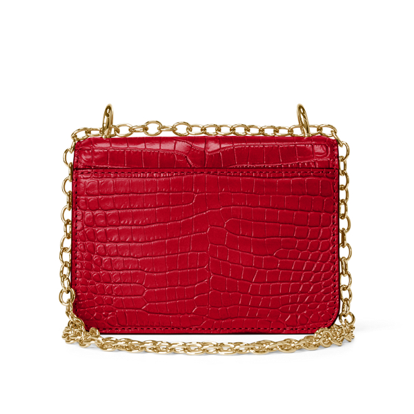 Borsa a tracolla Beckett mini Lauren in Rl Red 3
