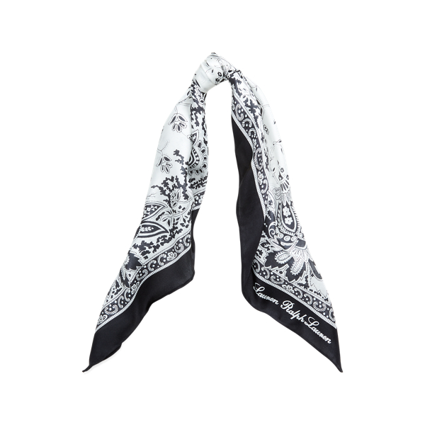 Lisa Square Silk Scarf