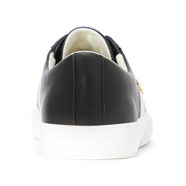Black/Nude/Vanilla Janson II Leather Trainer Lauren 3