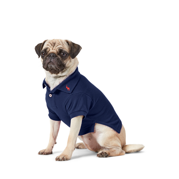 Cotton Mesh Dog Polo Shirt