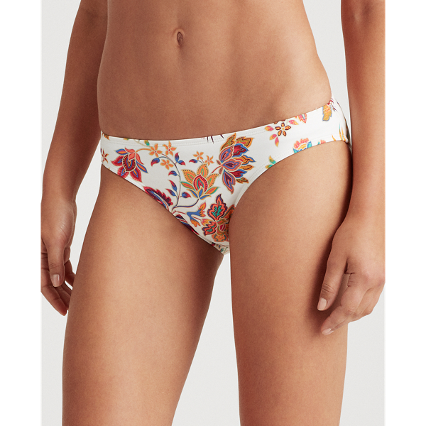 Floral Hipster Bikini Bottom