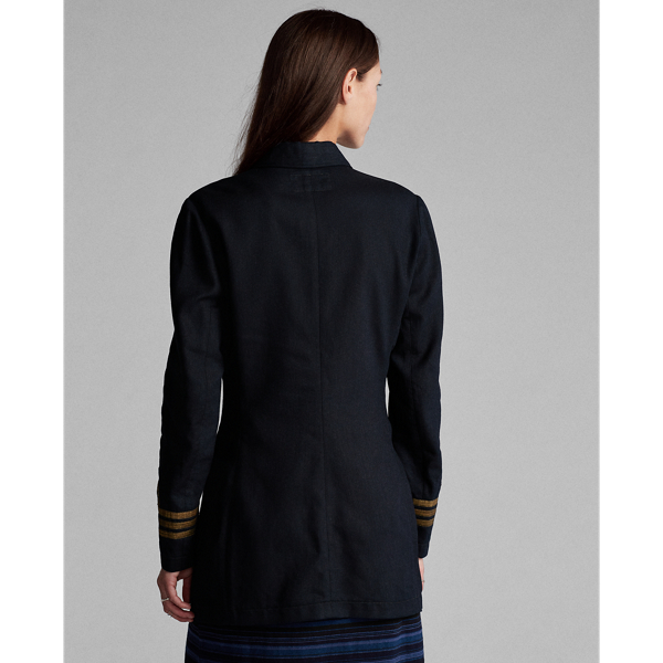 Indigo Peak-Lapel Twill Jacket RRL 5