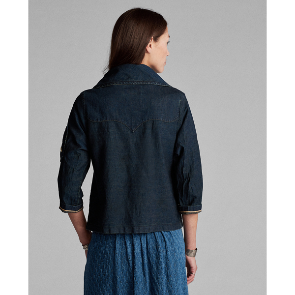 Hartville Wash Indigo Twill Jacket RRL 5