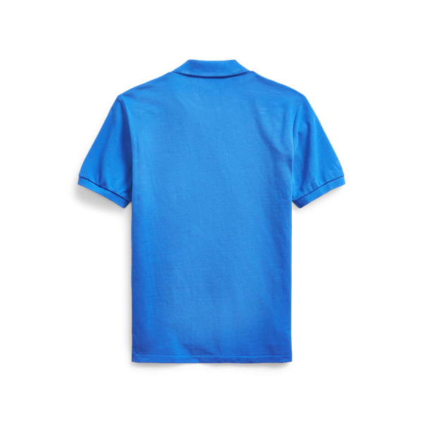 New Iris Blue The Iconic Mesh Polo Shirt Boys 8-20 for back to school 2