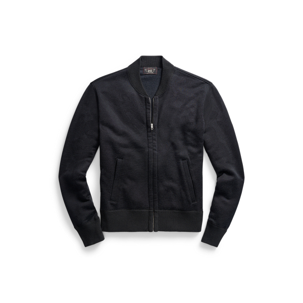 Fleece Baseball Jacket RRL 1