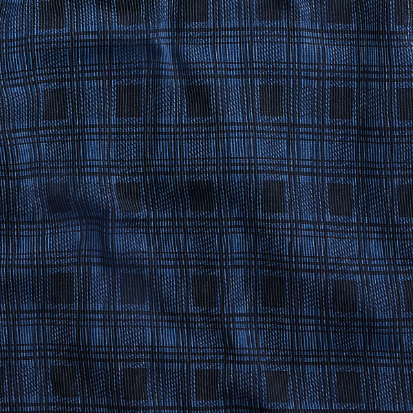 Indigo Plaid Plaid-Print Jersey Workshirt RRL 4