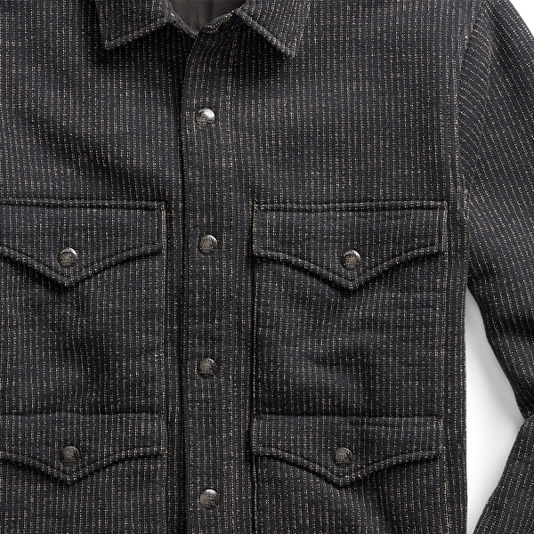 Black Fleece Shirt Jacket RRL 3