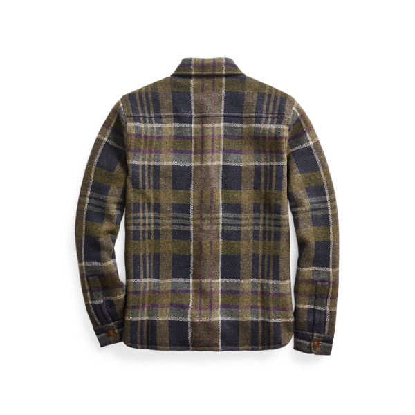 Olive Multi Plaid Workshirt Jumper RRL 2