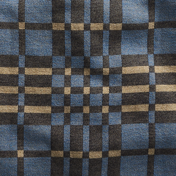 Blue/Black Jacquard Overshirt RRL 4