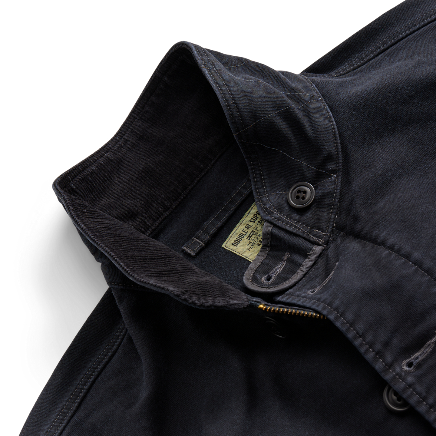 Мужская куртка Ralph Lauren Corduroy-Collar Cotton Deck, цвет: Тёмный тёмно-синий — фото 4