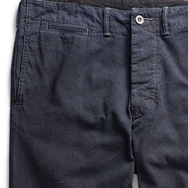 Indigo Indigo Striped Dobby Trouser RRL 3