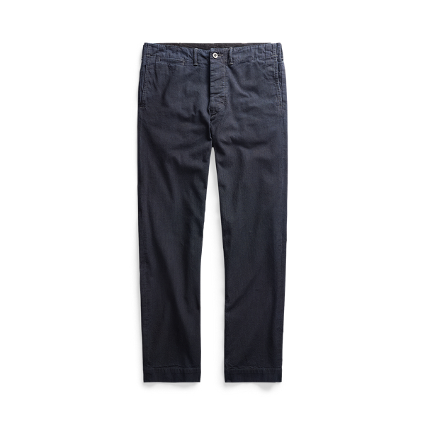 Indigo Striped Dobby Pant RRL em 1