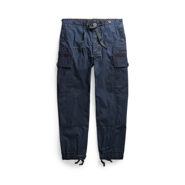 Straight Indigo Cargo Trouser RRL 1