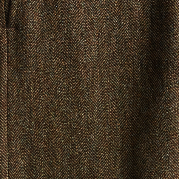 Brown Tweed Wool-Blend Tweed Trouser RRL 6