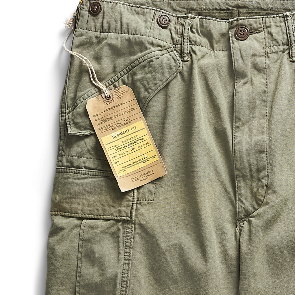 RRL レジメント リップストップ カーゴショーツ グリーン 32