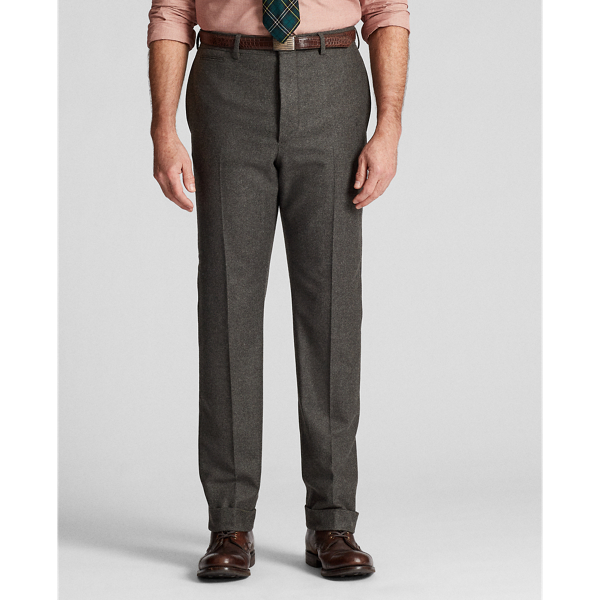 Grey Slim Striped Flannel Trouser RRL 3