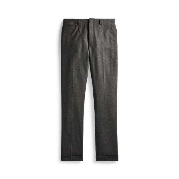 Grey Slim Striped Flannel Trouser RRL 2