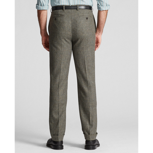 Grey/Multi Slim Fit Glen Plaid Wool Suit Trouser RRL 4