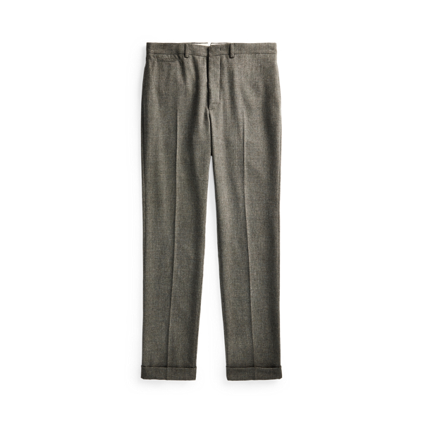 Grey/Multi Slim Fit Glen Plaid Wool Suit Trouser RRL 2