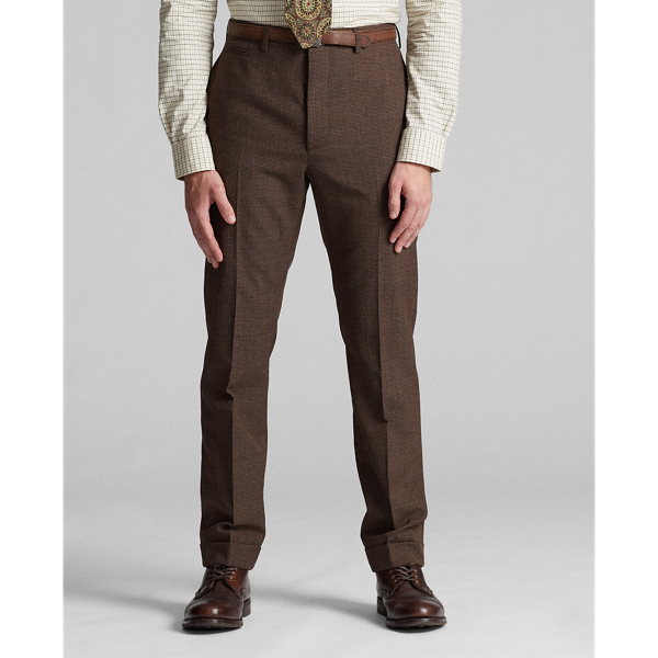Grey/Black Slim Houndstooth Wool Trouser RRL 3